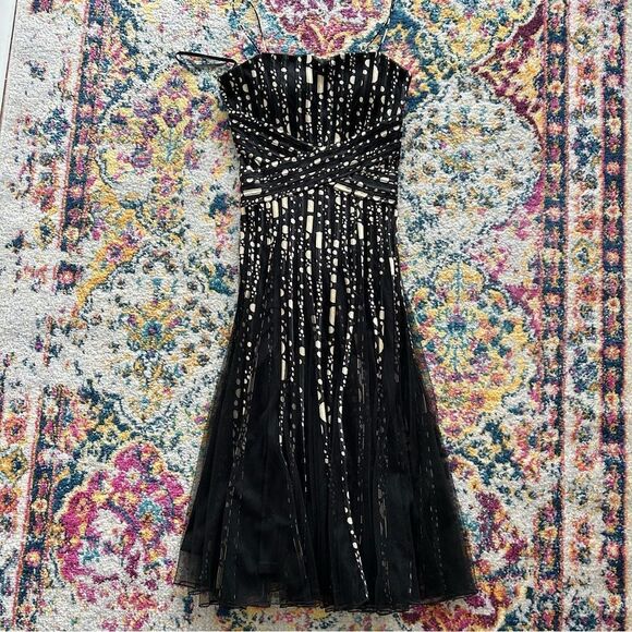 Gorgeous vintage 90s whimsigoth goth cocktail Dress - Picture 1 of 5